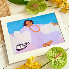 画像をギャラリービューアに読み込む, 【Pegge Hopper】 マットプリント”Popoki Ⅱ”