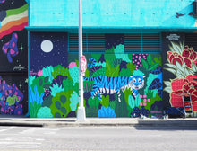 画像をギャラリービューアに読み込む, 【Kim Sielbeck】 マットプリント”Kaka'ako Blue Tiger”