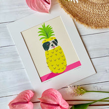 画像をギャラリービューアに読み込む, 【Kim Sielbeck】 マットプリント”Ziggy Pineapple”