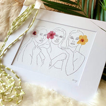 画像をギャラリービューアに読み込む, 【Aloha De Mele】 マットプリント”Squad”