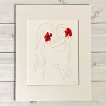 画像をギャラリービューアに読み込む, 【Aloha De Mele】 マットプリント”Mama Form”