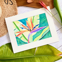 画像をギャラリービューアに読み込む, 【Jocelyn Cheng】 マットプリント”Bird of Paradise”