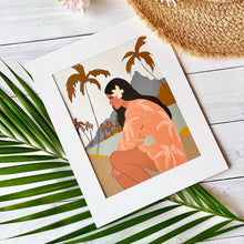 画像をギャラリービューアに読み込む, 【Margaret Rice】マットプリント“Paradiso”