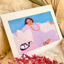 画像をギャラリービューアに読み込む, 【Pegge Hopper】 マットプリント”Popoki Ⅱ”