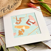 画像をギャラリービューアに読み込む, 【Margaret Rice】マットプリント“The Beautiful Wipeout”