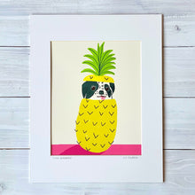 画像をギャラリービューアに読み込む, 【Kim Sielbeck】 マットプリント”Ziggy Pineapple”