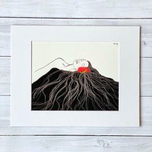 画像をギャラリービューアに読み込む, 【Aloha De Mele】 マットプリント”Pele 12:20”