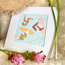 画像をギャラリービューアに読み込む, 【Margaret Rice】マットプリント“The Beautiful Wipeout”