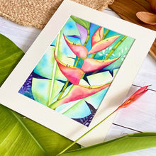 画像をギャラリービューアに読み込む, 【Jocelyn Cheng】 マットプリント”Firebird Heliconia”