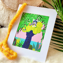 画像をギャラリービューアに読み込む, 【Kim Sielbeck】 マットプリント”Coco Kitty”