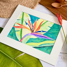画像をギャラリービューアに読み込む, 【Jocelyn Cheng】 マットプリント”Bird of Paradise”