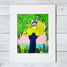 画像をギャラリービューアに読み込む, 【Kim Sielbeck】 マットプリント”Coco Kitty”