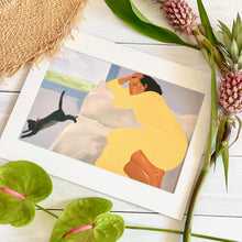 画像をギャラリービューアに読み込む, 【Pegge Hopper】 マットプリント”Grey Popoki”