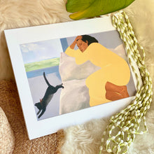 画像をギャラリービューアに読み込む, 【Pegge Hopper】 マットプリント”Grey Popoki”