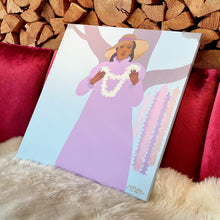 画像をギャラリービューアに読み込む, 【Pegge Hopper】 キャンバスプリント”Lei Srand,Kapalua”