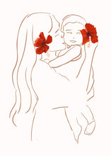 画像をギャラリービューアに読み込む, 【Aloha De Mele】 マットプリント”Mama Form”