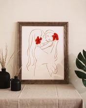 画像をギャラリービューアに読み込む, 【Aloha De Mele】 マットプリント”Mama Form”