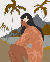 画像をギャラリービューアに読み込む, 【Margaret Rice】マットプリント“Paradiso”