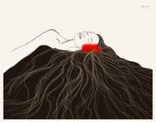 画像をギャラリービューアに読み込む, 【Aloha De Mele】 マットプリント”Pele 12:20”