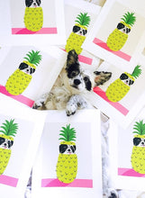 画像をギャラリービューアに読み込む, 【Kim Sielbeck】 マットプリント”Ziggy Pineapple”