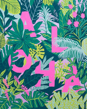 画像をギャラリービューアに読み込む, 【Kim Sielbeck】 マットプリント”Plant Aloha”