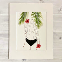 画像をギャラリービューアに読み込む, 【Aloha De Mele】 マットプリント”Topless”
