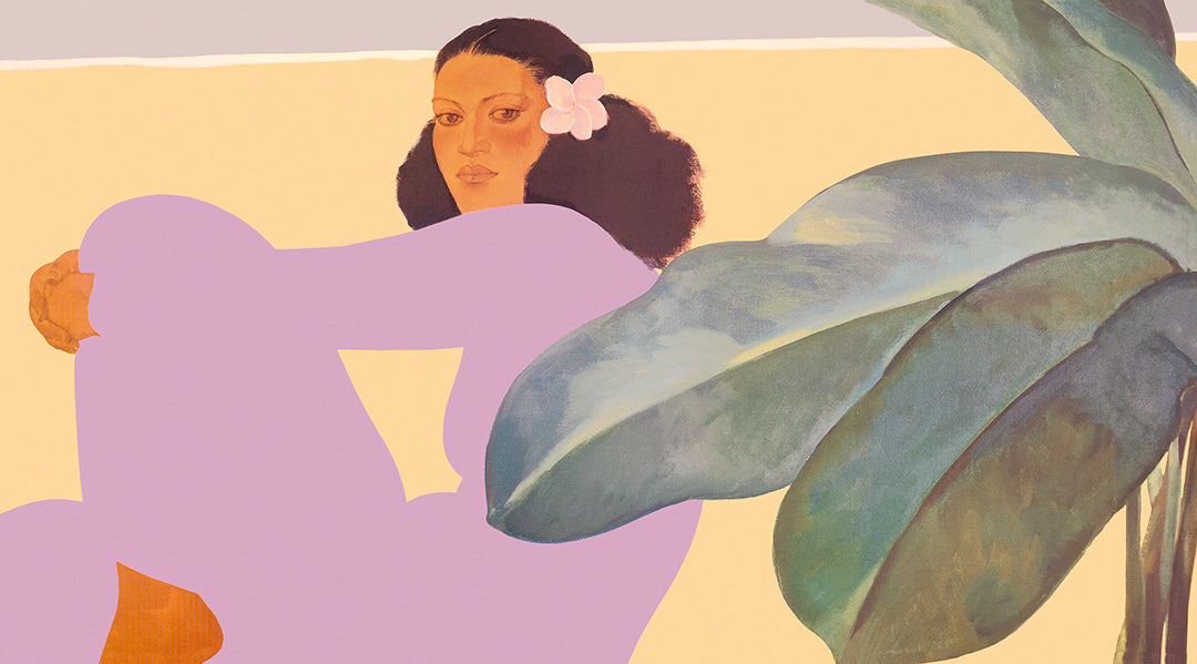 Pegge Hopper】 マットプリント”Kailua Noon A” – Gallery WA