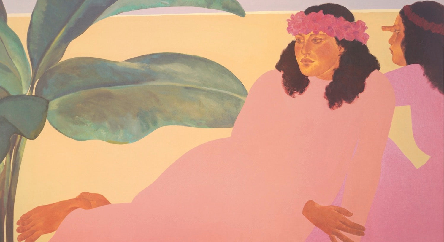 Pegge Hopper Framed Matted print 絵画 ハワイ Pegge Hopper】 マットプリント”Kailua Noon B” – Gallery WA