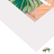 画像をギャラリービューアに読み込む, 【Lauren Roth】 マットプリント”Leafy Aloha and Sunshine”
