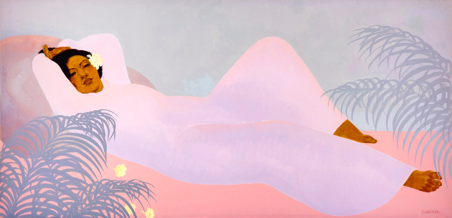 【Pegge Hopper】 マットプリント”Pua Melia”