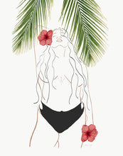 画像をギャラリービューアに読み込む, 【Aloha De Mele】 マットプリント”Topless”
